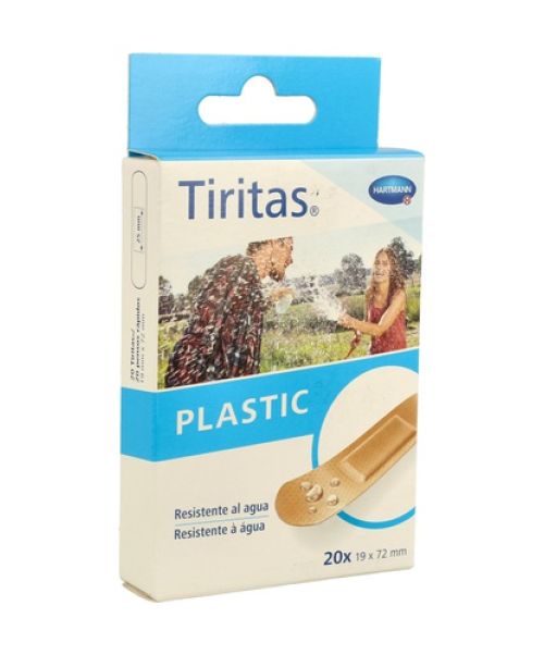 Tiritas Plastic 20 x 19 x 72mm - Son unas tiritas para cuidar y proteger la piel de zonas afectadas por heridas o pequeños cortes, de una forma rápida y adecuada.