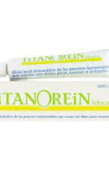 Titanorein lidocaina crema rectal