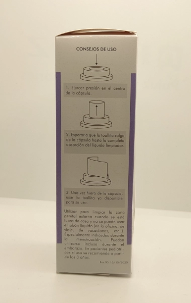 Toallitas Higiénicas 50 ml