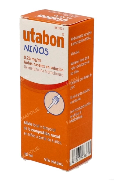 Utabon niños 0,25 mg/ml 