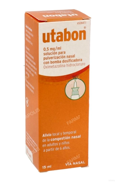 Utabon pulverizador 0,5mg/ml