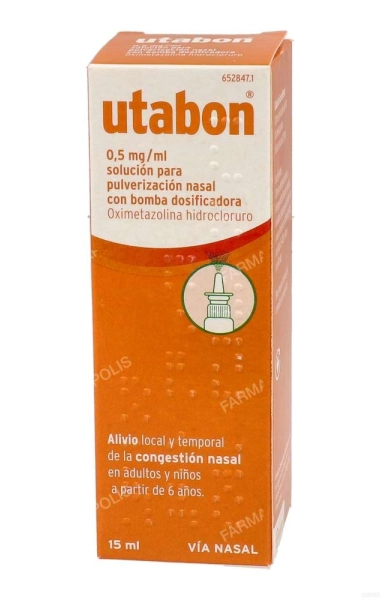 Utabon pulverizador 0,5mg/ml