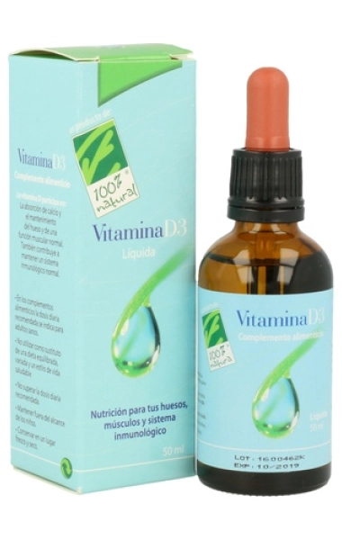 Vitamina en forma liquida.