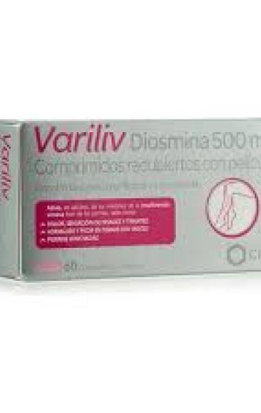 Variliv Diosmina 500mg Variliv Diosmina 500mg