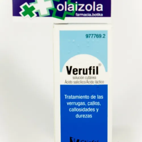  - Es una solución tópica con efecto queratolítico para tratar las verrugas o papilomas.