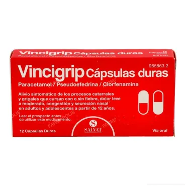  - Tratan los síntomas gripales o catarrales. Gracias a su composición actúa frente el resfriado, la congestión y el malestar general. 