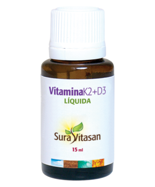 Vitamina K2+D3 - Es un complemento alimenticio que ayuda al mantenimiento de los huesos en condiciones normales.