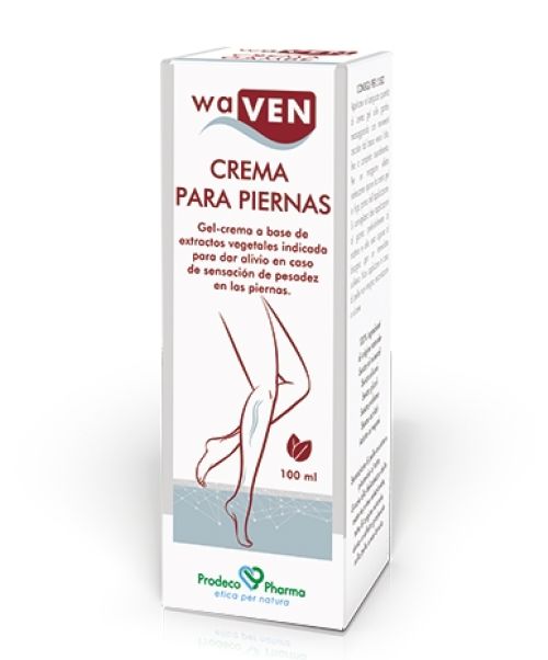 waVEN crema para piernas ligeras - Contribuye al bienestar de las piernas mejorando la circulación sanguínea, gracias a sus componentes 100% naturales.<br>