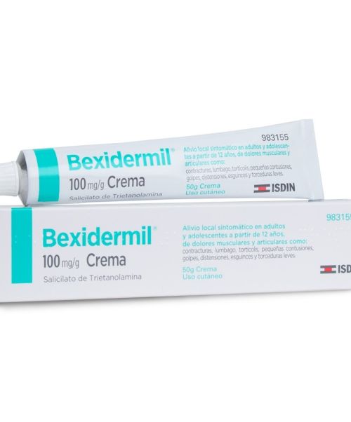 Bexidermil crema - Es una crema antiinflamatoria para dolores musculares, artritis, tendinitis, contracturas…