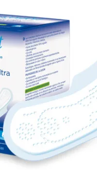 Compresas de algodón Ultrafinas con Alas Noche Farmaconfort
