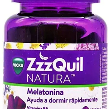  - Ayuda a conciliar el sueño con melatonina, extractos de plantas y vitamina B6. En cómodo formato gominola sin colorantes ni glutes ni lactosa.