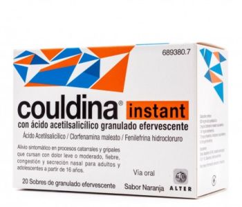 Couldina instant con AAS