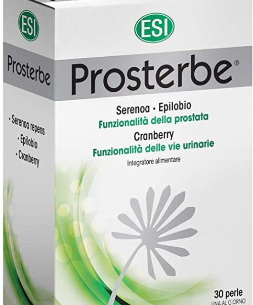 Prosterbe - Complemento natural para las funciones de la próstata y del tracto urinario.