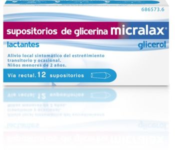 Supositorios glicerina micralax lactantes (0.9 g)