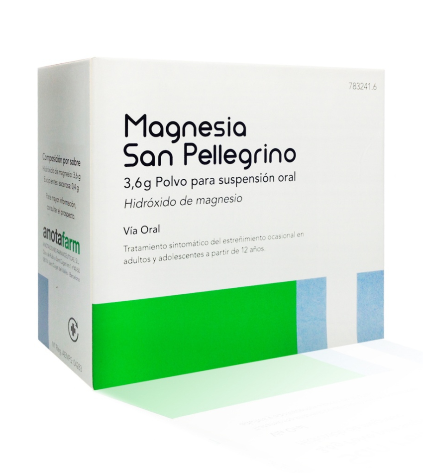 Magnesia San Pellegrino Per Dimagrire Magnesia san pellegrino (3.6 g 20 sobres) : Farmacia Natural Olaiz, Tu