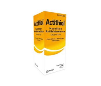 Actithiol mucolitico antihistaminico 