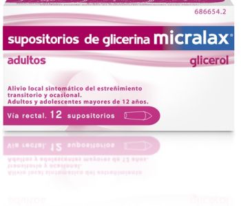 Supositorios glicerina micralax adultos (2.25 g)