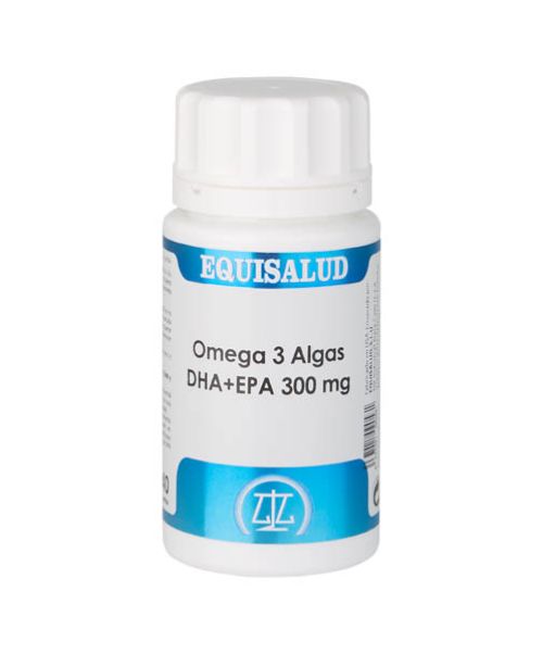 Omega 3 Algas DHA + EPA -  Es un complemento alimenticio a base de ácidos grasos omega-3 de algas. Tiene varias acciones como, la prevención de trastornos asociados a los vasos sanguíneos y el control de triglicéridos...