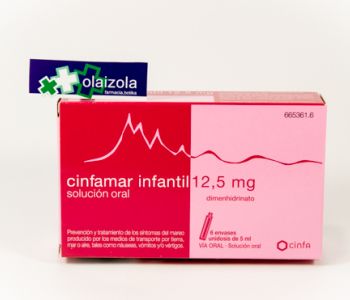 Cinfamar infantil (12.5 mg)