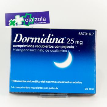 Dormidina 25 mg 