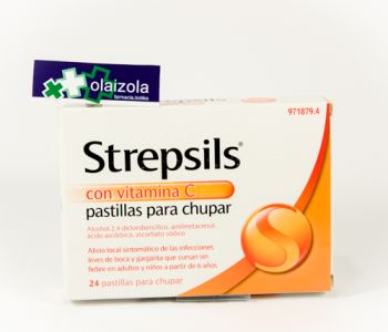Strepsils con vitamina c 