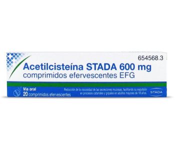 Acetilcisteina Stada 600 mg.