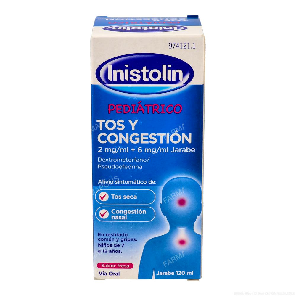Inistolin pediátrico tos y congestión 120ml jarabe Olaiz