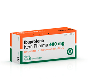 Compra ibuprofeno 400 sin receta al mejor precio | Farmacia Olaiz