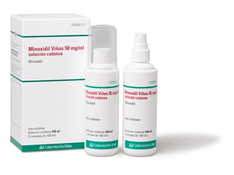 Minoxidil 50mg/ml. 2 frascos 120 : Farmacia Natural Olaiz, Tu Salud Nuestra Prioridad